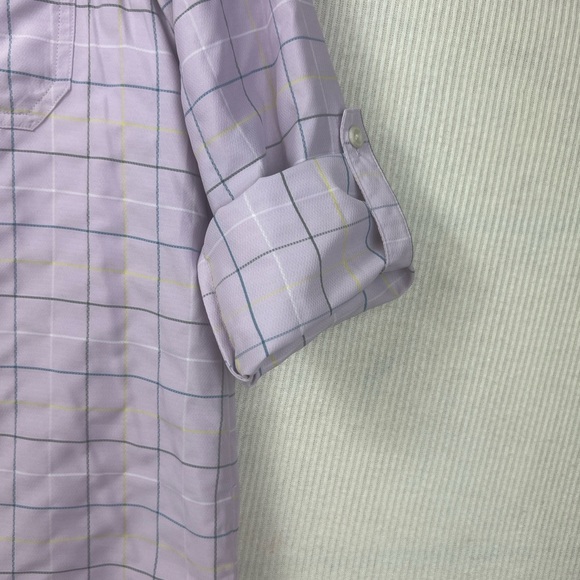 Eddie Bauer Size XS First Ascent Travex Button Shirt Classic Fit Plaid Outdoor - Picture 2 of 10